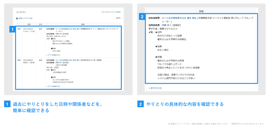 Sansan製品詳細3