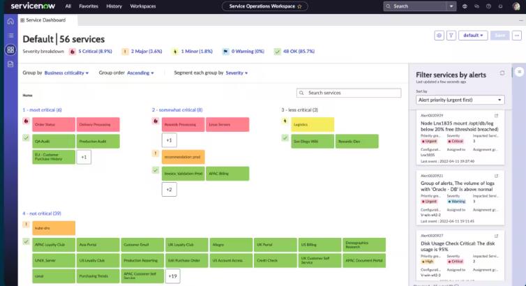 ベニックソリューション株式会社のITサービスマネジメントソリューション_利用画面サンプル1