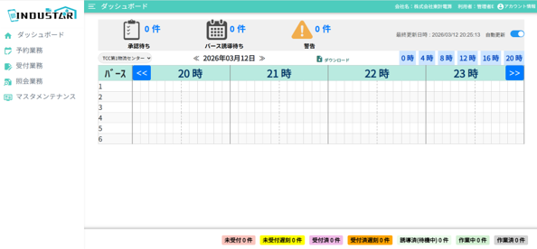 INDUSTAR_利用画面サンプル1