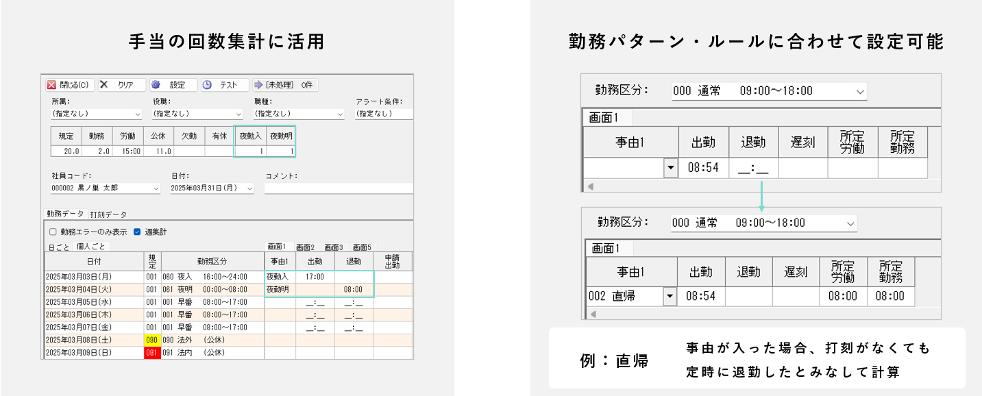 クロノスPerformance_利用画面サンプル4