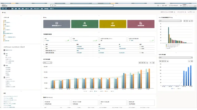 Oracle NetSuite_利用画面サンプル1