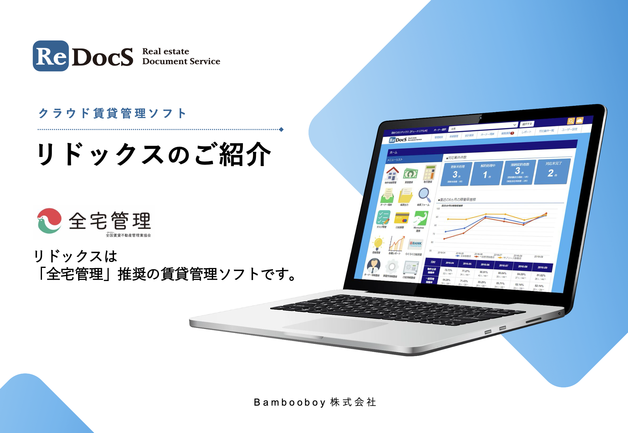 クラウド賃貸管理ソフト ReDocS（リドックス）_利用画面サンプル5