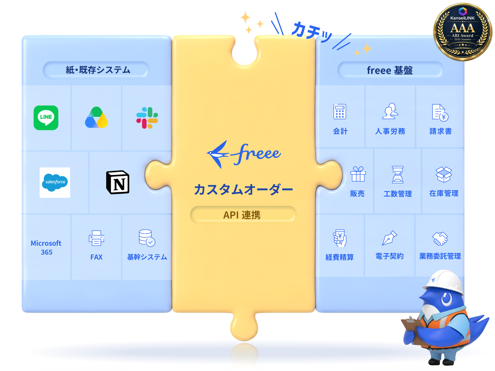 freeeカスタムオーダー_利用画面サンプル1