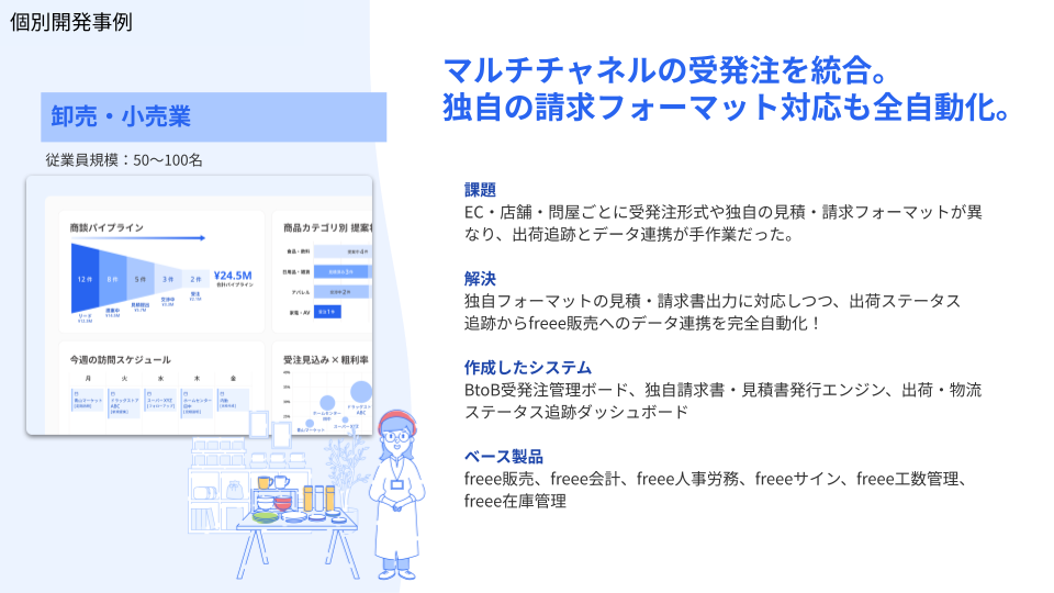 freeeカスタムオーダー_利用画面サンプル2