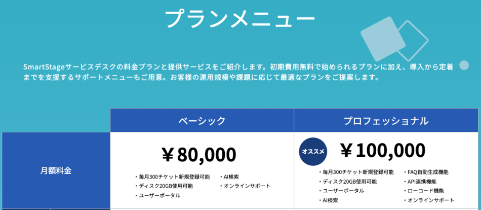 価格・料金プラン