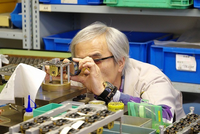 ベテランの技術が活きるモノづくり