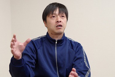 製造部係長の田上 雄祐氏